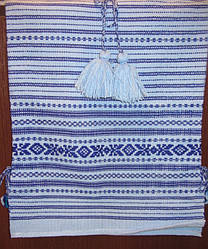 Спідниця підліткова (біло-блакитна-2)