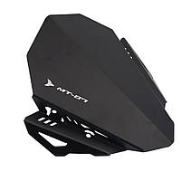 Вітрозахист для мотоцикла на фару мото чорний метал МТ-07