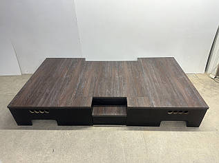 Подвійний подіум під крісла - реклайнери подіум зі сходинкою для 2-х крісел ПІД-04