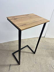 Приставний мобільний столик СМ_loft-12В_MR під реклайнер та експрес манікюр для майстра салону краси