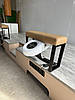 Подіум подвійний під крісла-реклайнери ПОД-05а double подіум з шухлядами та сходинкою, фото 5
