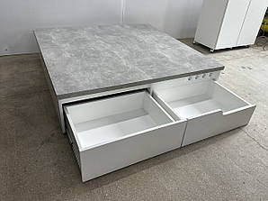 Подіум під реклайнер із ящиками подіуми-підставки для крісла в салон краси ПОД-01