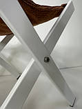 Підставка під сумки з білими ніжками метал ДОД-13_white, фото 8