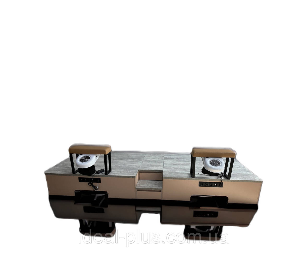 Подіум подвійний посилений під крісла реклайнери нарощування вій педикюру ПІД-05А, фото 1