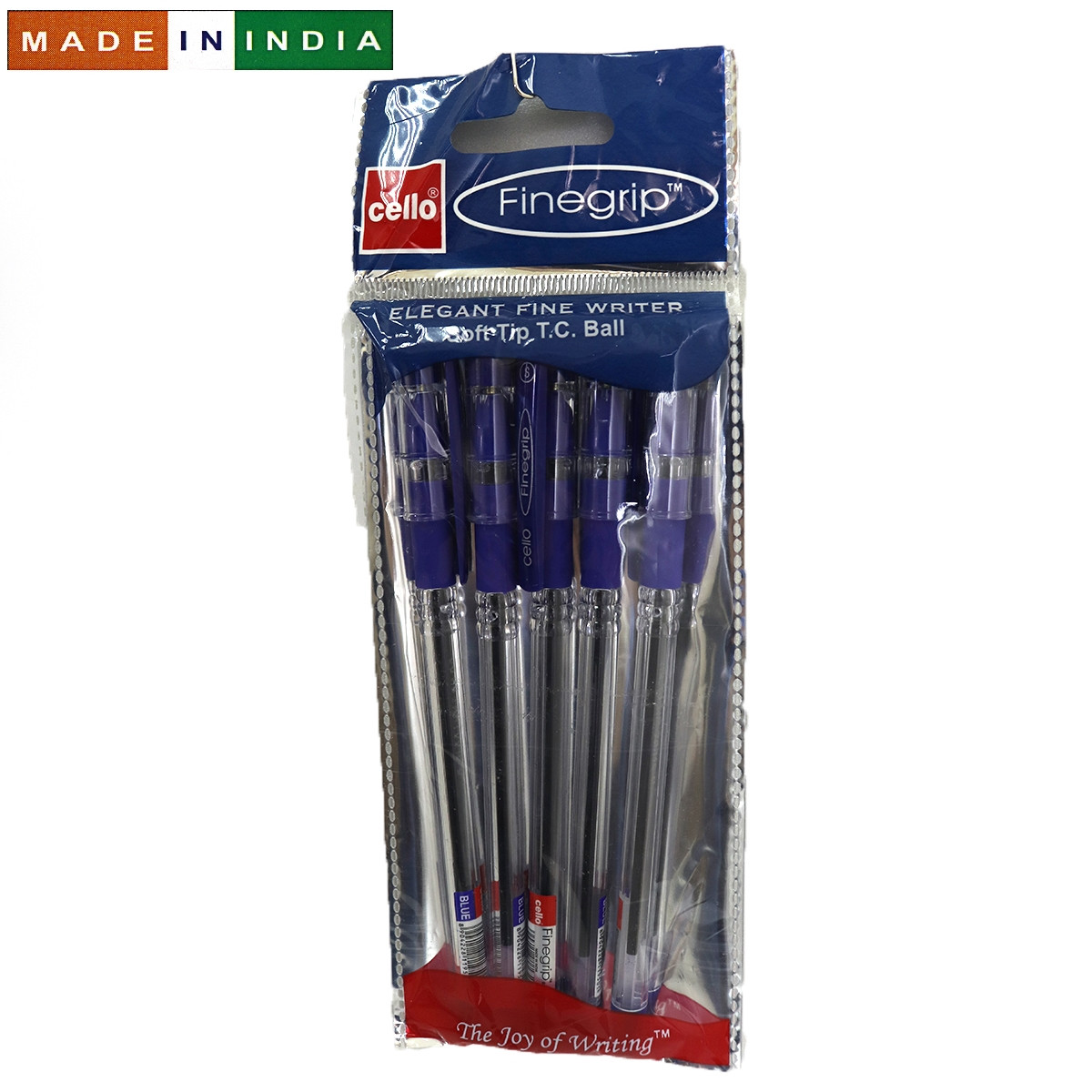 Ручка масляна синя Cello Finegrip