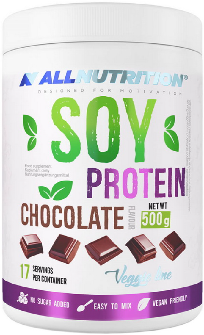 Веганський соєвий протеїн All Nutrition Soy Protein 500г