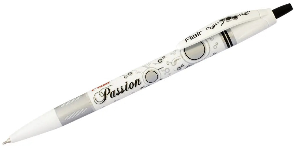 Ручка кулькова автоматична чорна Passion Flair 2000