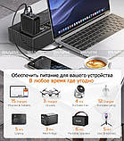 Портативний зарядний пристрій зарядна станція 200 ватів, фото 4