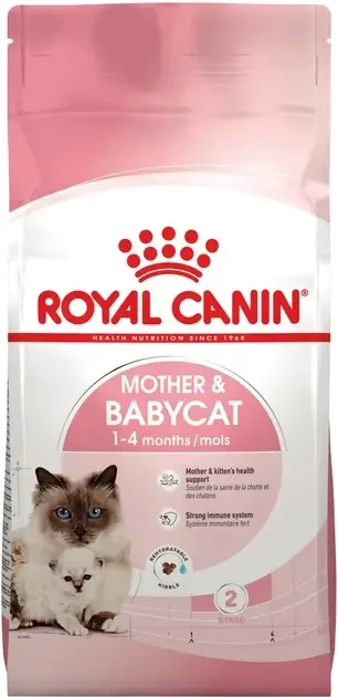Сухий корм для вагітних кішок та кошенят Royal Canin Mother&Babycat 2 кг