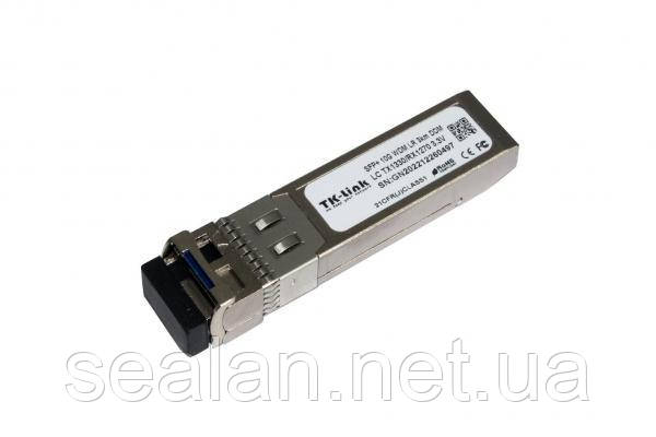 Модуль SFP+ 10G, 3км, WDM, LC, 1330нм, DDМ, TK-link
