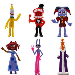 Іграшки фігурки Дивовижний Цифровий Цирк «The Amazing Digital Circus» 6 шт.