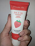 Лубрикант Private life зі смаком полуниці 60 мл, Гель-мастило на водній основі оральний., фото 3