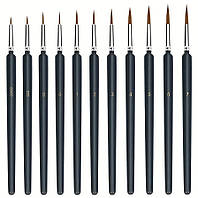 Набір пензликів для дрібної деталізації 11 штук