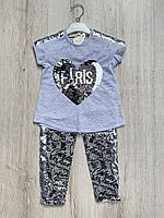 Костюм для дівчинки Miss Melinda 515 98 см Сірий