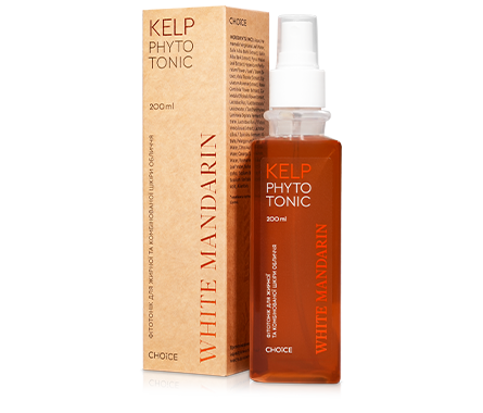 Фітотонік для жирної та комбінованої шкіри обличчя White Mandarin "Морські водорості", 200 мл, фото 1