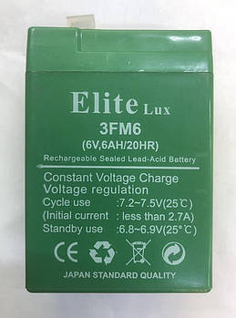 Elite Акумулятори 6V 6 Am EL-66 (20)