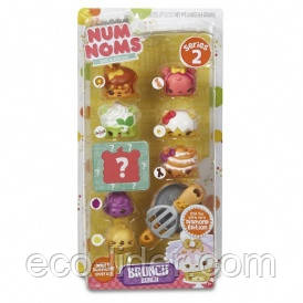 Набір ароматних іграшок NUM NOMS S2 - БРАНЧ (6 намов, 2 ному, з аксесуарами)