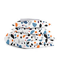 Сімейний комплект постільної білизни GEMSTONES CS3 Cosas помаранчевий 2х160х220 см