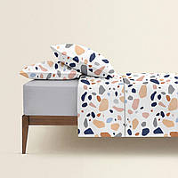 Сімейний комплект постільної білизни GEMSTONES CS5 Cosas бежевий 2х160х220 см