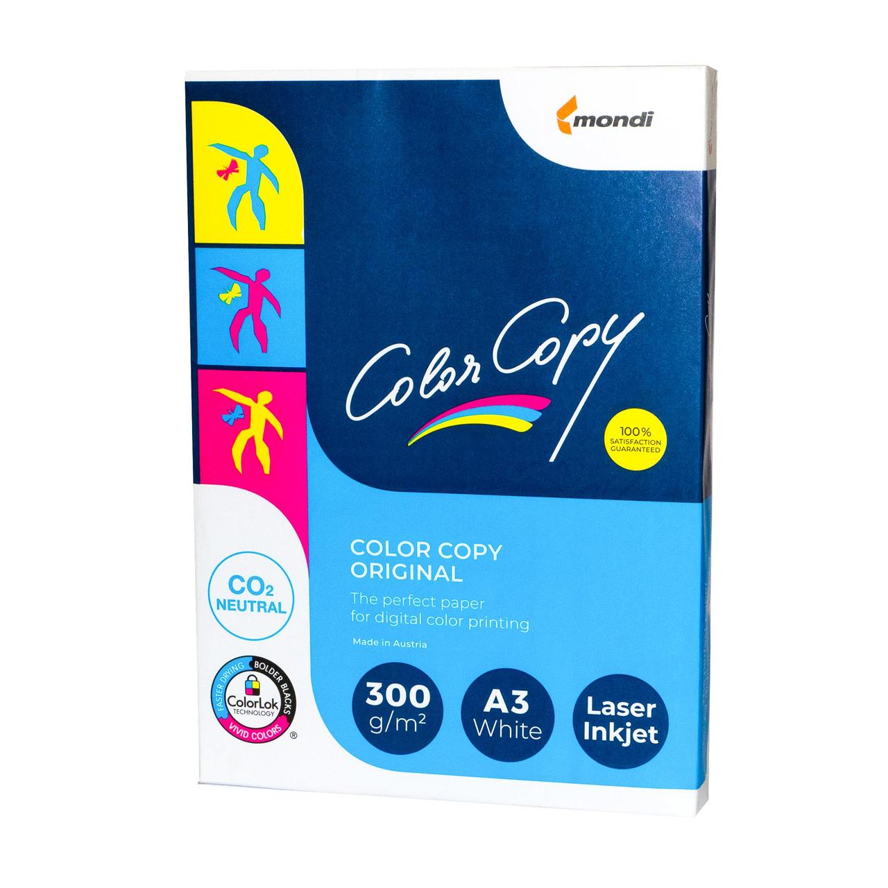 Папір для лазерного та струменевого друку А3 Color Copy 300 г/м2 125 арк, фото 1