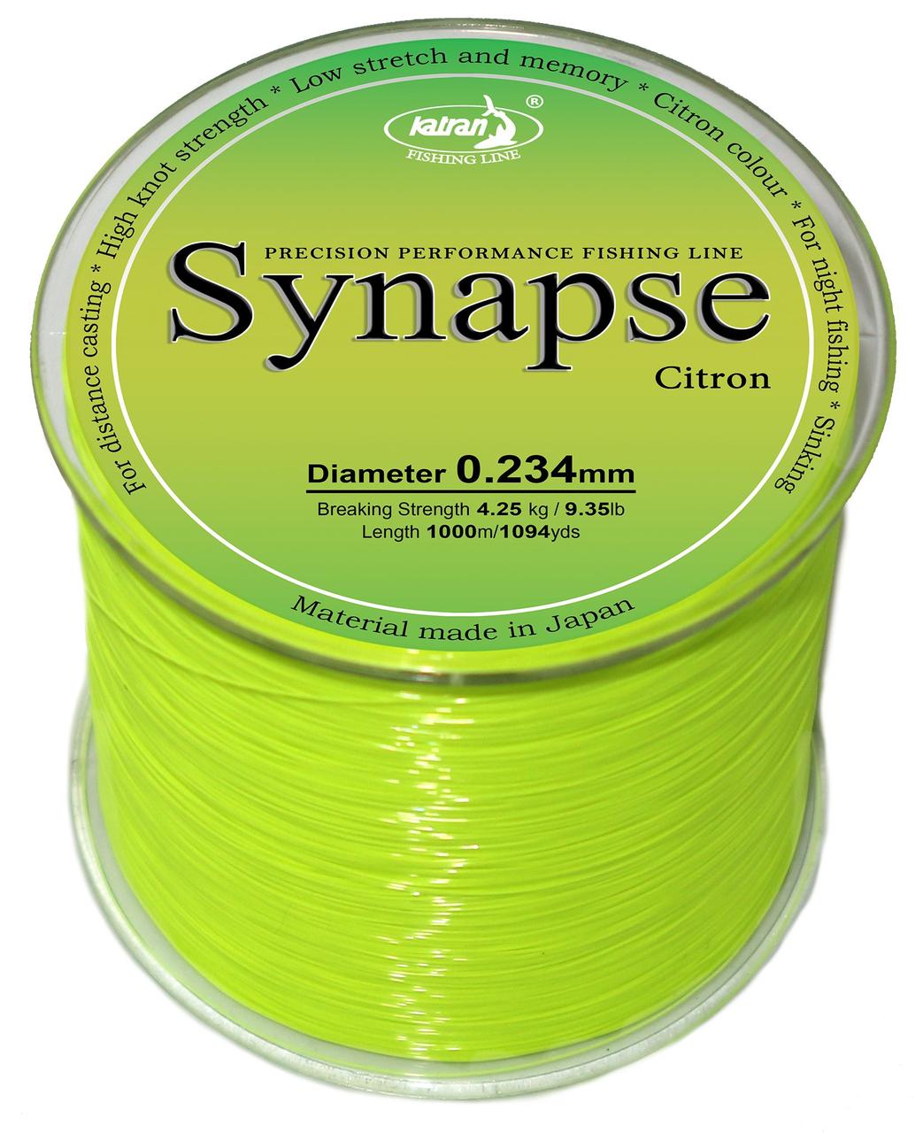 Жилка Katran Synapse Citron 0,331 mm 1000m, фото 1