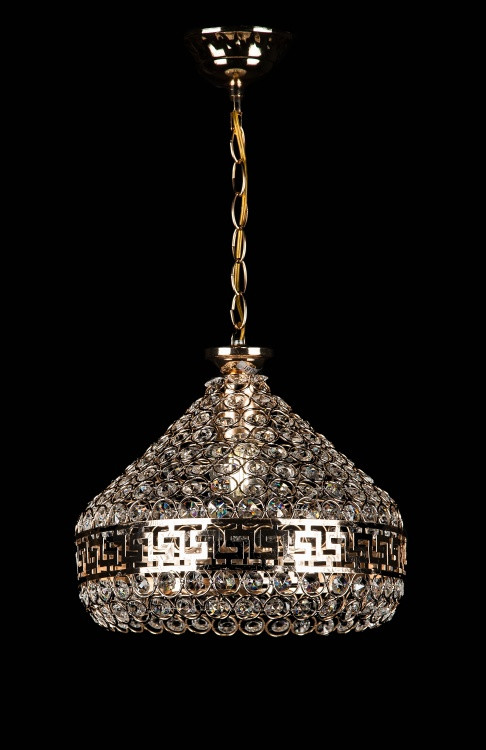 Підвісний класичний кришталевий світильник L190/1 (FGD), фото 1