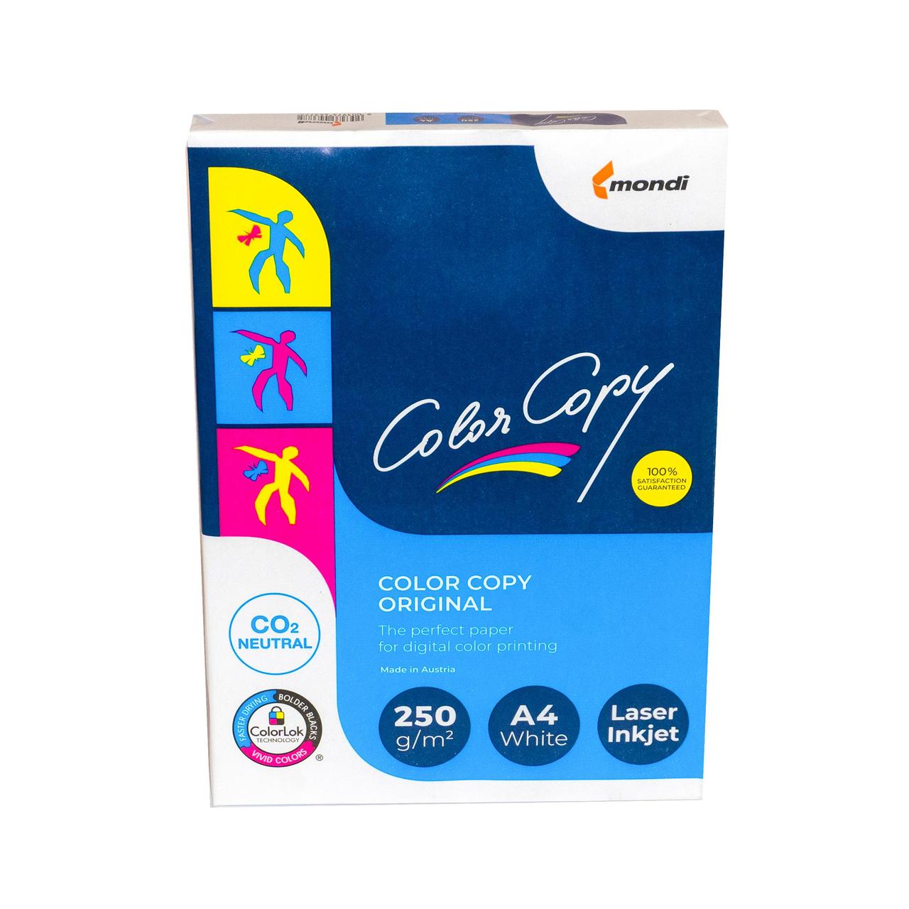 Папір для лазерного та струменевого друку А4 Color Copy 250 г/м2 125 арк, фото 1