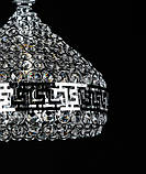 Підвісний класичний кришталевий світильник L190/1 (CR), фото 2