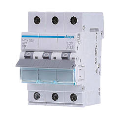 Автоматичний вимикач Hager MCN325 3P 6 кА C-25A 3M
