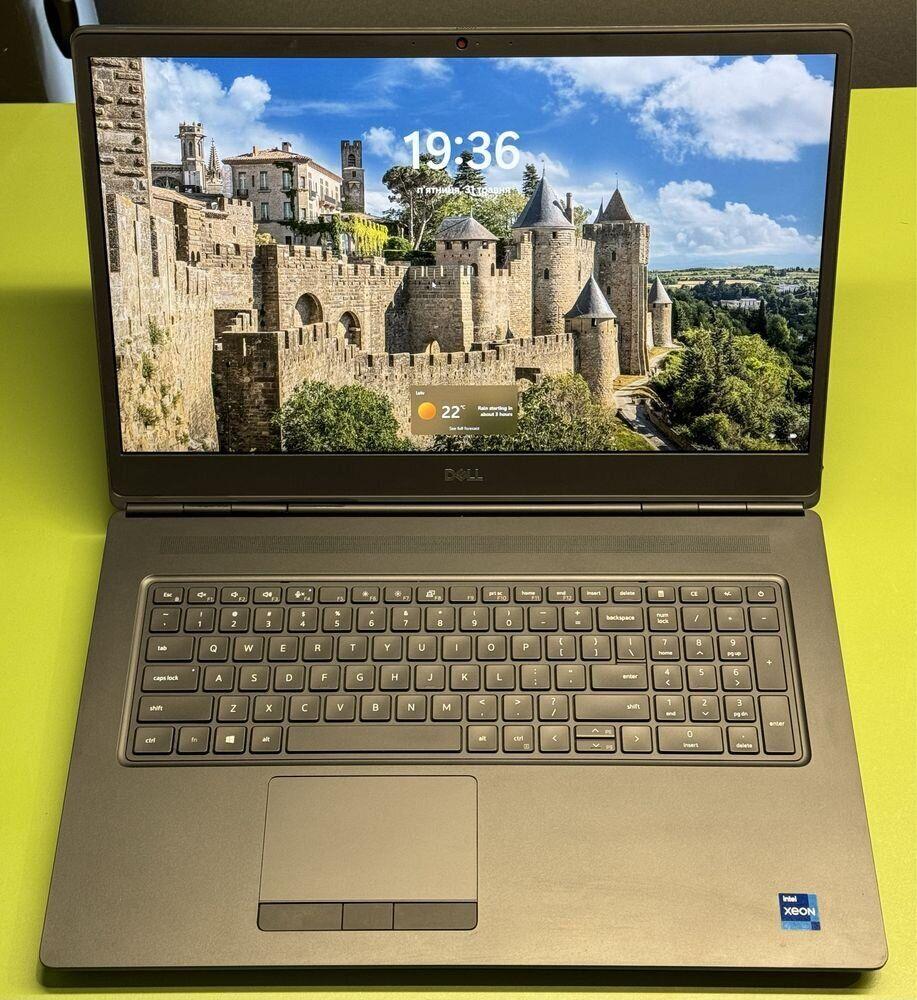 Б/в Ноутбук Dell Precision 7760 17.3" 1920x1080| Xeon W-11855M| 32 GB RAM| 1000 GB SSD| RTX A3000 6GB