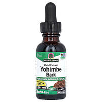 Екстракт кори йохімбе без спирту, 1000 мг, Yohimbe Bark, Nature's Answer, 30 мл