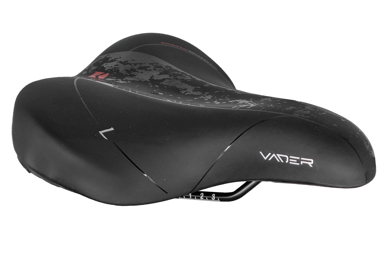 Сідло Vader Comfort/City, 260x210mm, чорний (VD851B-02)
