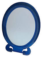 Дзеркало косметичне одностороннє овальне мале на фігурній підставці 165мм