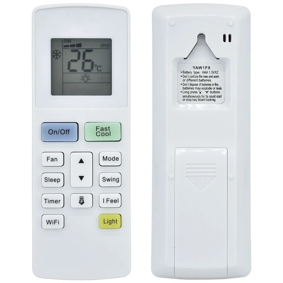 Пульт для кондиціонера GREE,  EWT, C&H  (YAW1F9) Wi-Fi