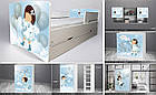 Ліжко для дівчинки Хмаринка Дрема з шухлядою + захисний бортик, дитячі меблі Dream style, фото 7