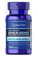 Підвищення тестостерону Puritan's Pride DHEA 25 mg 100 таблеток
