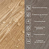 Самоклеюча вінілова плитка в рулоні ясен 3000х600х2мм (1002-7-матовий) SW-00001177, фото 2
