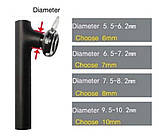 Дужка для Bluetooth гарнітури earhook Ergo BM-200 Solo Jabra Plantronics Sony Діаметр 10 мм Матеріал Силікон, фото 10