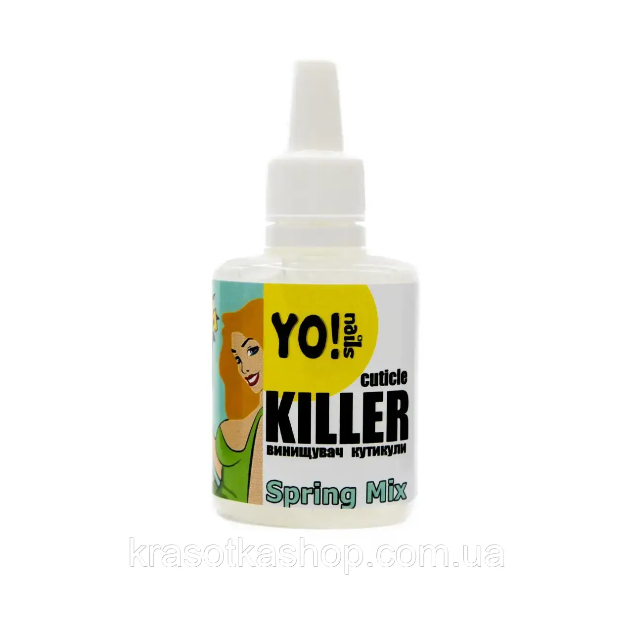 Ремувер для кутикули Yo!nails CUTICLE KILLER Spring Mix, 30 мл