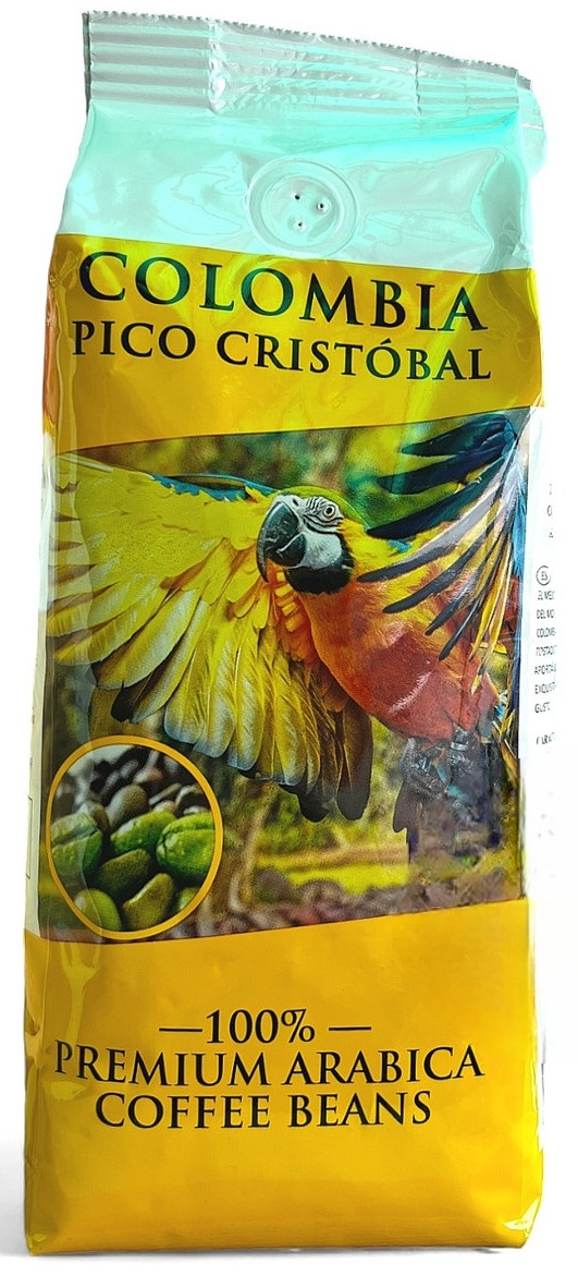 Кава в зернах 1808 Colombia Pico Cristobal 100% Arabica у зернах 500г