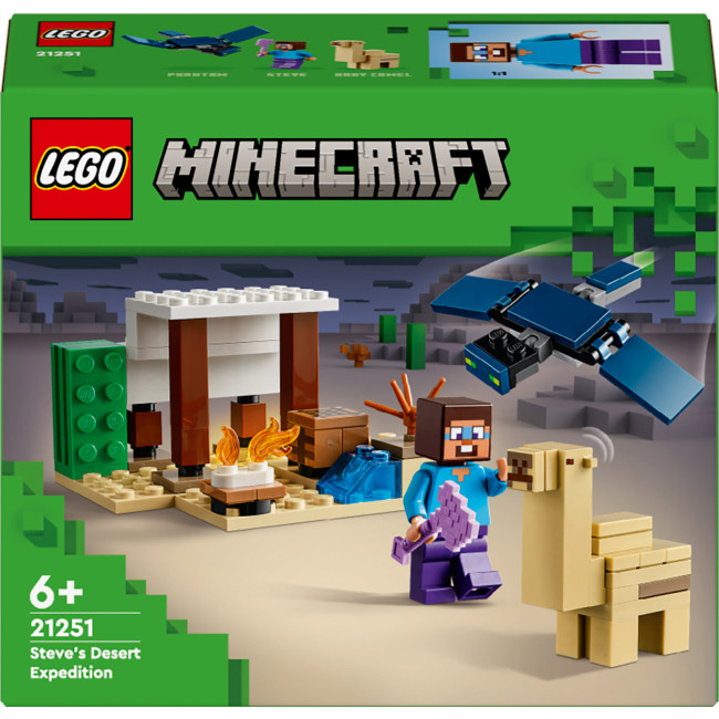 LEGO Minecraft Експедиція Стіва в пустелю 21251