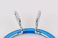 П'яльці сині пружинні для вишивання та штопки, діаметр 58 мм, товщина 2.6 мм "Nurge", фото 3