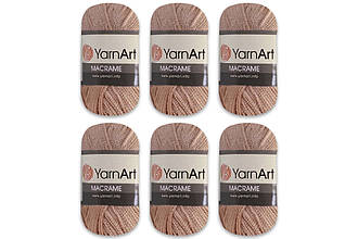Паковання YarnArt Macrame, Беж No131, 6 шт.