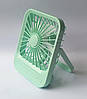 Вентилятор настільний ультра компактний Table Fan 966 GJY салатовий, фото 5