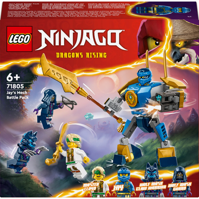 LEGO NINJAGO Бойовий набір робота Джея 71805, фото 1