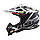 Мотошолом LS2 MX700 Subverter Evo Stomp White Black, фото 5