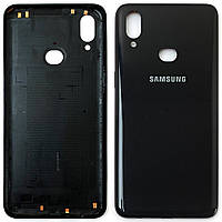 Задня кришка Samsung Galaxy A10s 2019 A107F (чорна Оригінал)