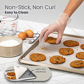 Пергамент силіконізований 40х60 см двосторонній білий