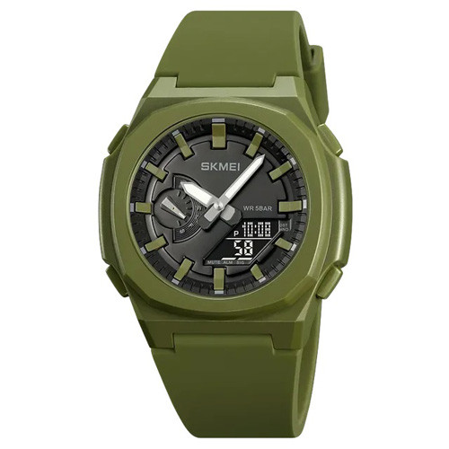 Годинник наручний SKMEI 2091AGBK, army green-black