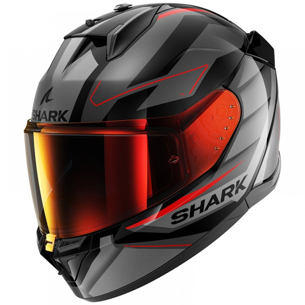 Мотошолом SHARK D-SKWAL 3 SIZLER Red L